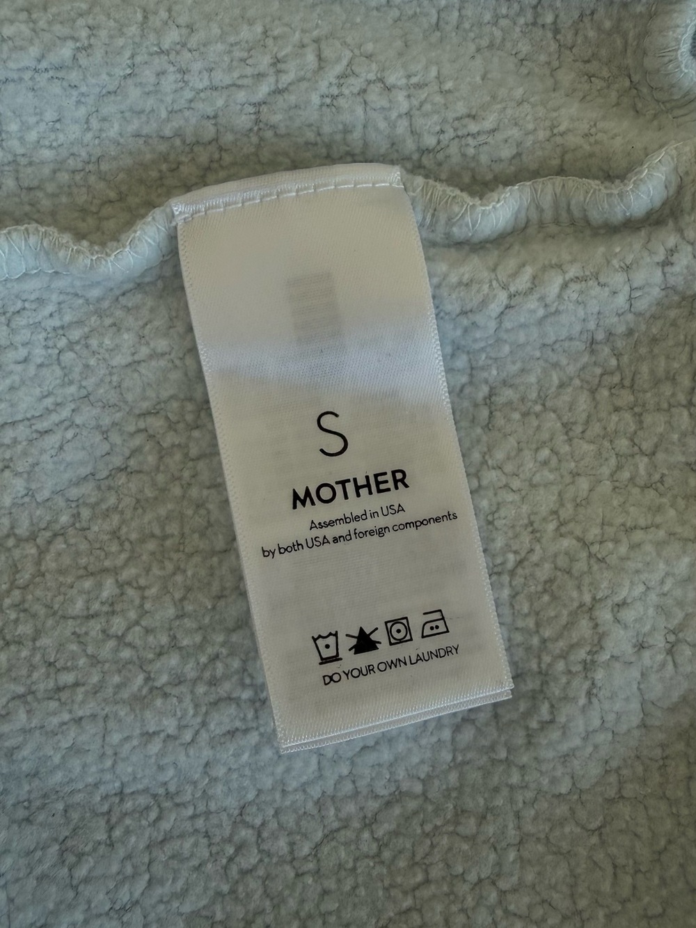 MOTHER Light Blue 'Busy Doin' Nothing' Crewneck Sweatshirt - Picture 5 of 5